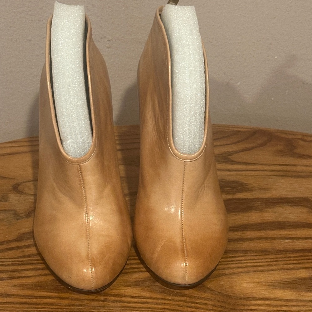 Two by Vince Camuto Light Brown Ankle Booties
